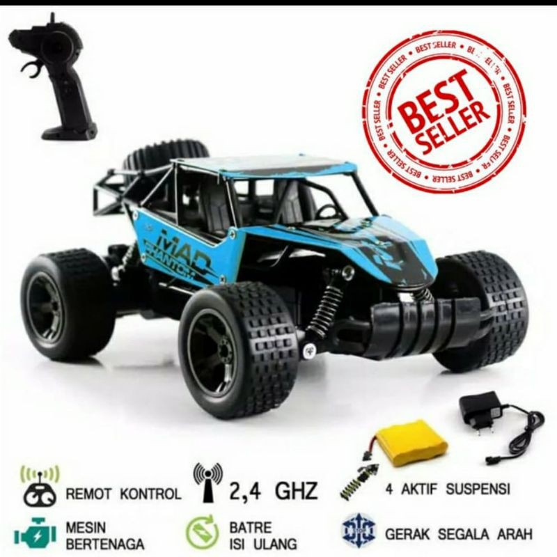 MOBIL REMOTE CONTROL RC CHEETAH KING  BODY ALLOY MAINAN REMOT KONTROL