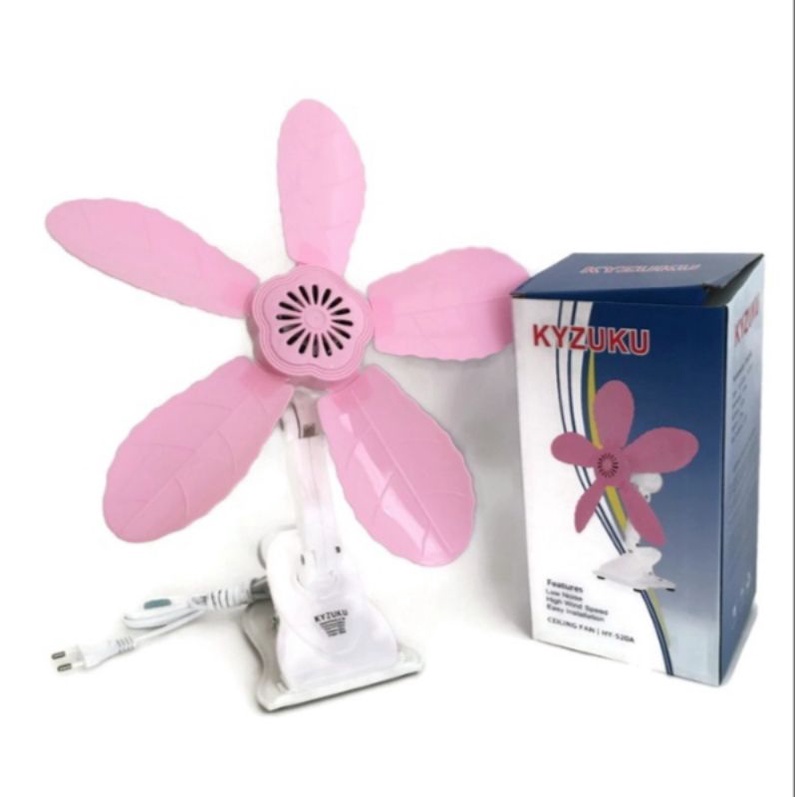 Kipas Angin Jepit KYUZUKU 29W 5 Daun