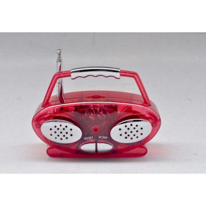 BEST SELLER Radio mini auto scan double frekuensi AM/FM + earphone AR331