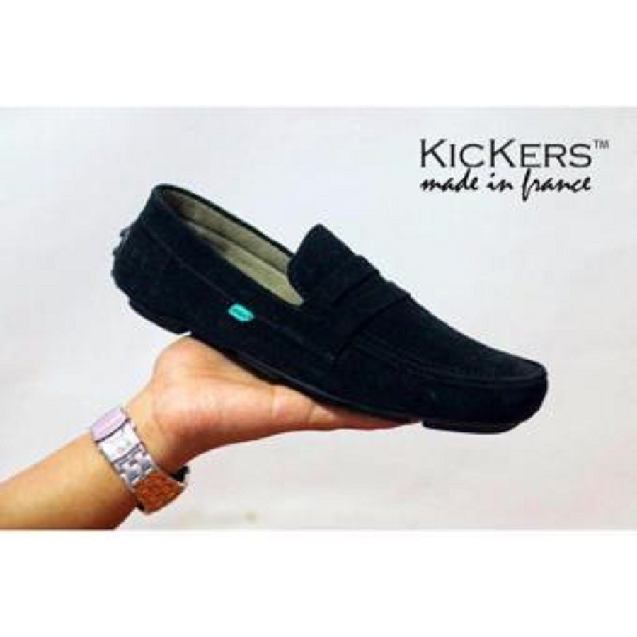 Sepatu Slop Pria Kickers Javlin Sepatu Keren Murah Kasual Slip on Terlaris