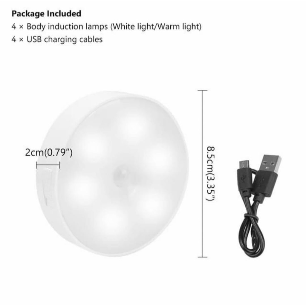 {HJ_888}LAMPU TIDUR SENSOR GERAK LED