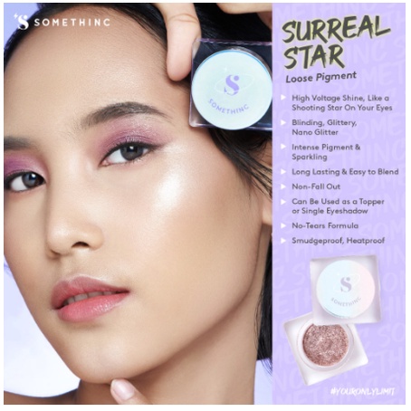 ❤️ Cloudy ❤️ Somethinc Surreal Star Loose Pigment Original 100%