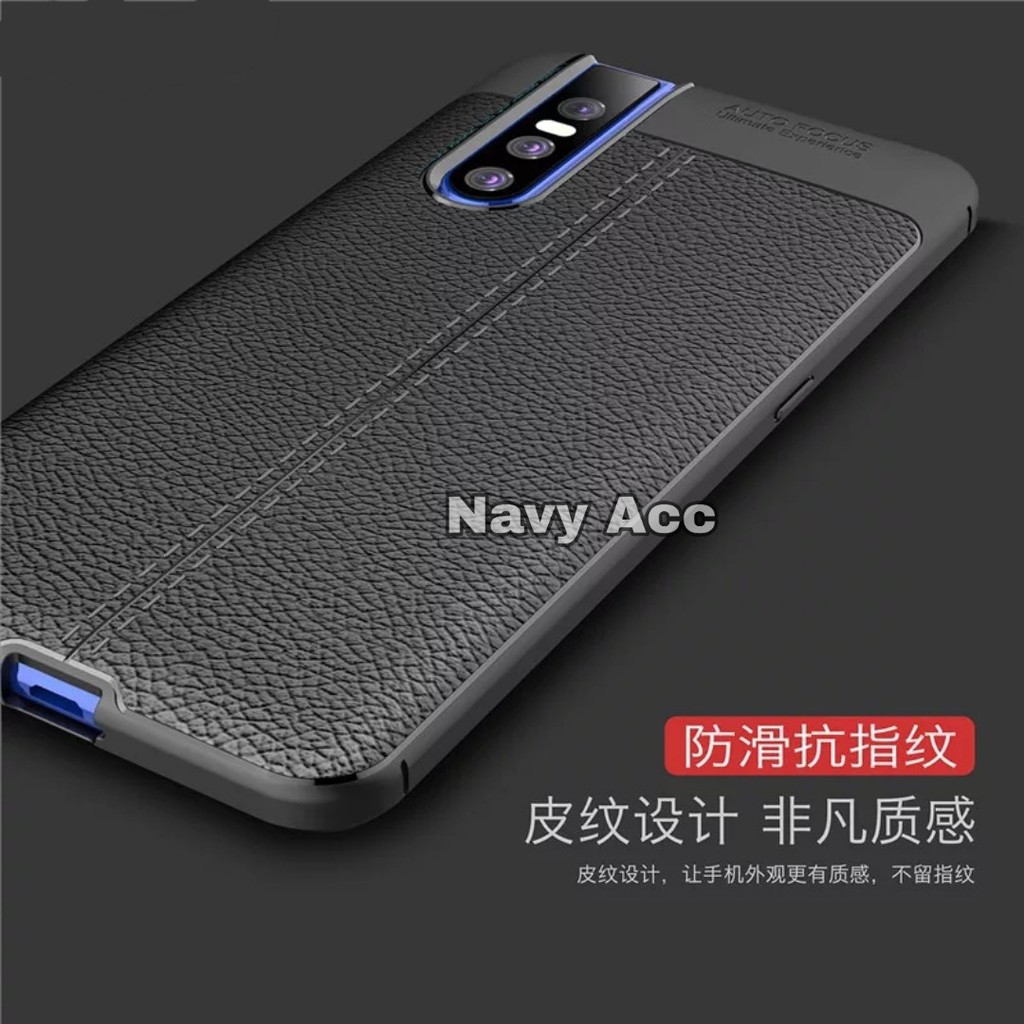 Case Vivo V15 - V15 Pro - Softcase Auto Focus Leather Case