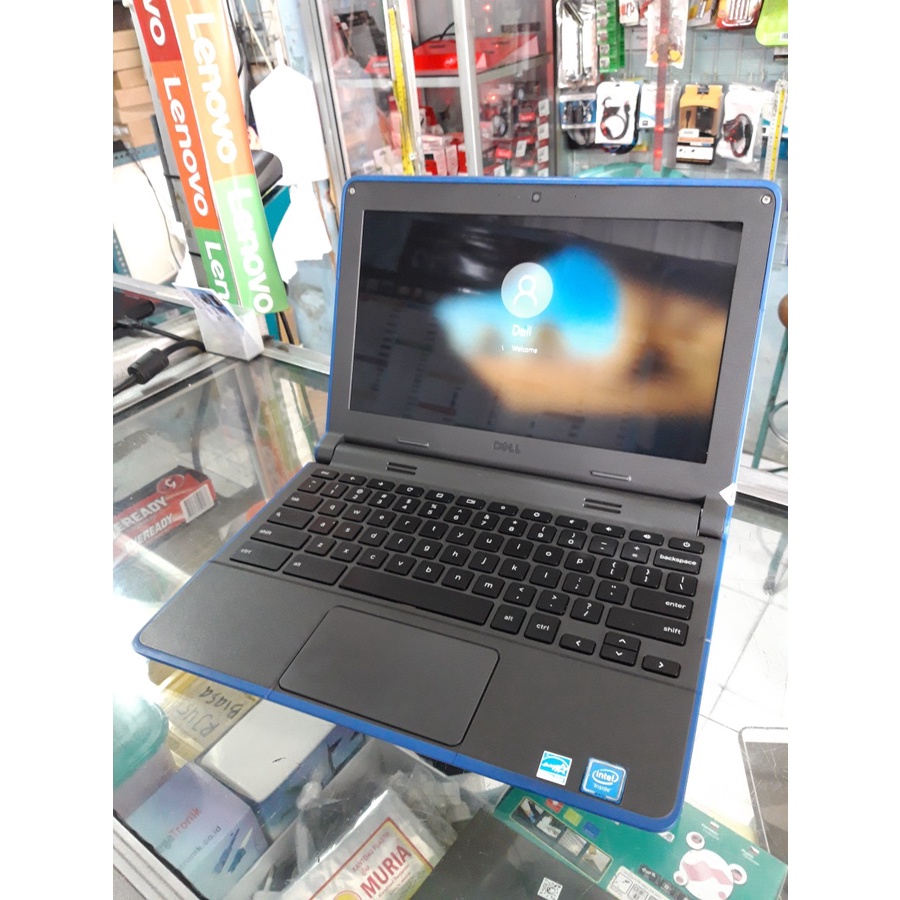 Best Seller Laptop Dell Chromebook 11 P22T Celeron Terjangkau - Sudah Wind10
