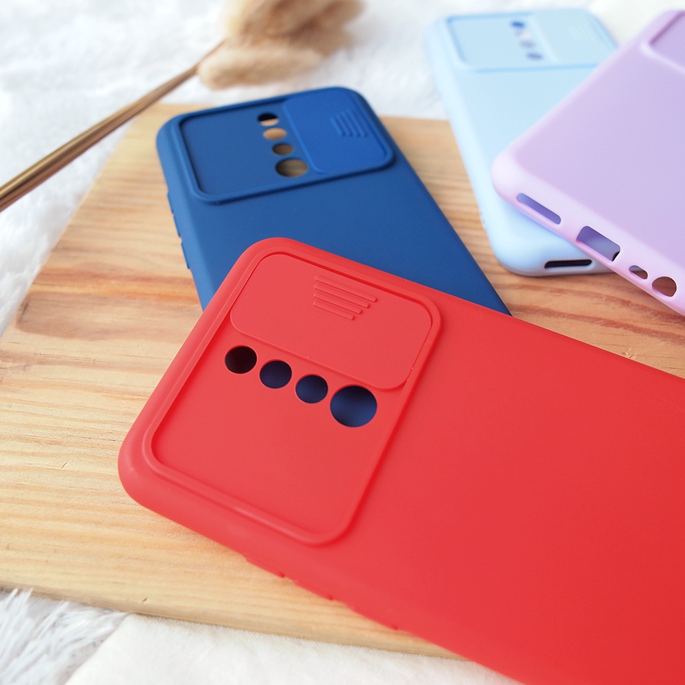 CASE SLIDE CAMERA XIAOMI NOTE 9 REDMI 9 9T NOTE 8 8PRO 9 PRO  VIVO Y17 Y20 LENS COVER POLOS