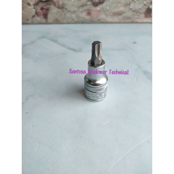 TEKIRO 1/2&quot; T45 Starbit Star Bit Sock Socket Mata Sok Bintang T 45