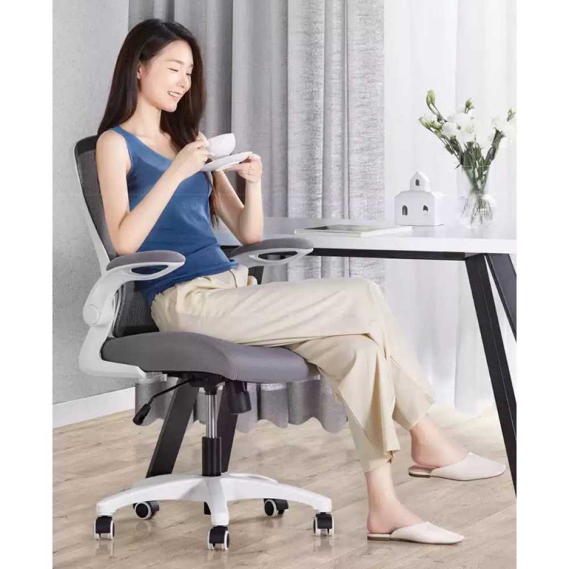 Kursi Kantor Kerja Online Ergonomic Office Chair Waist Lumbar Support