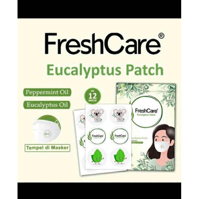 FRESH CARE patch isi 12pcs/Fresh care Sticker Masker