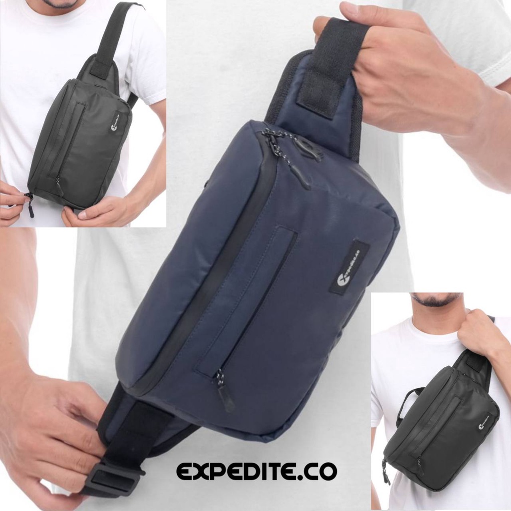 Expedite.co// Ginko Waistbag pria/tas salempang Waterproof