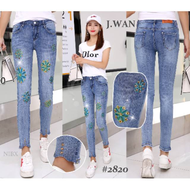 Jwan2820/celana panjang jeans/celana fashion/jeans import/celana stretch