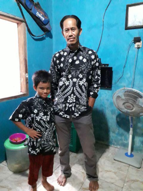Bswart Batik Hrb026 Kenongo Hem Pendek Padi Pekalongan M L Xl Batik