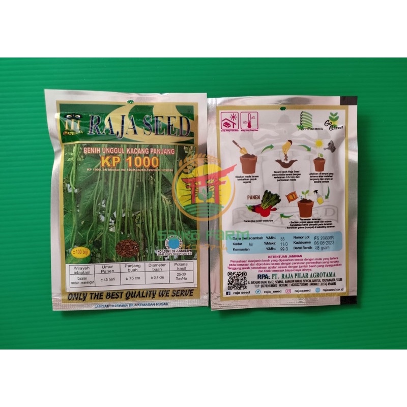 Raja Seed Benih Unggul Kacang Panjang KP1000