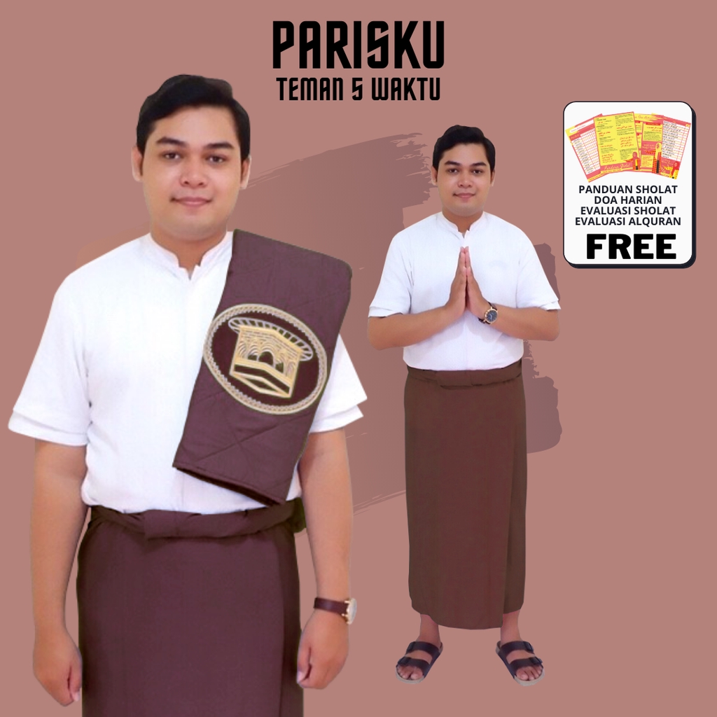 Sarung dewasa polos coffe bukan wadimor atlas bhs gajah