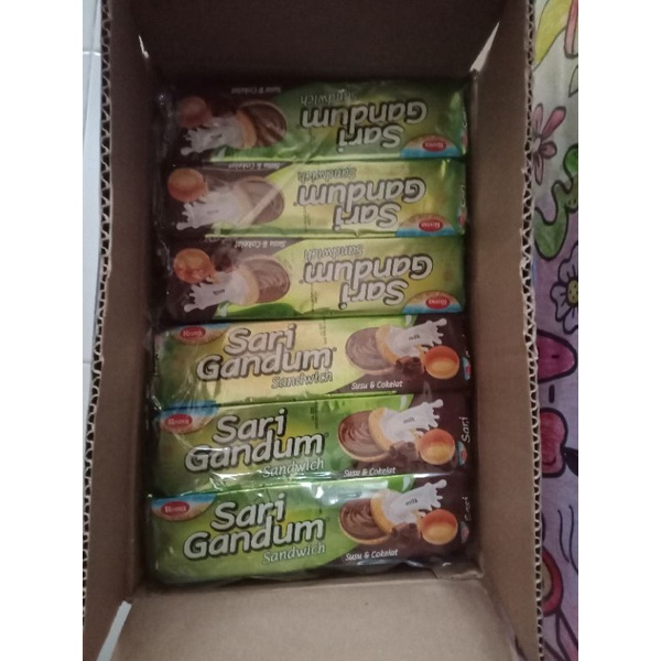 

Roma Sari Gandum Sandwich 4 Pack x 6 x 115gr