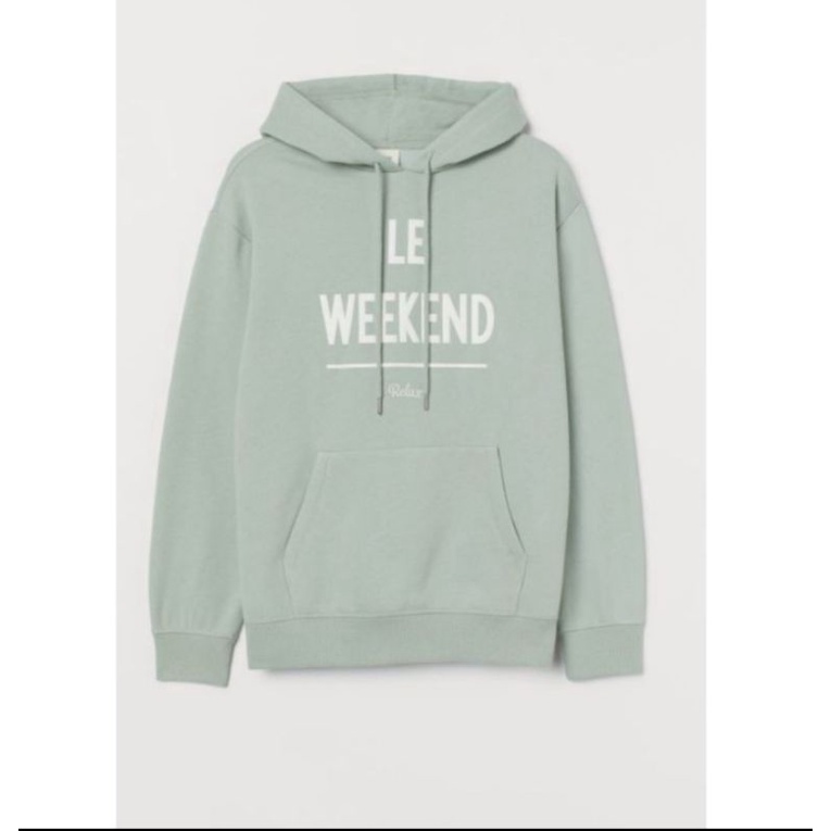 Hoodie HM Le Weekend Hoodie Crop wanita