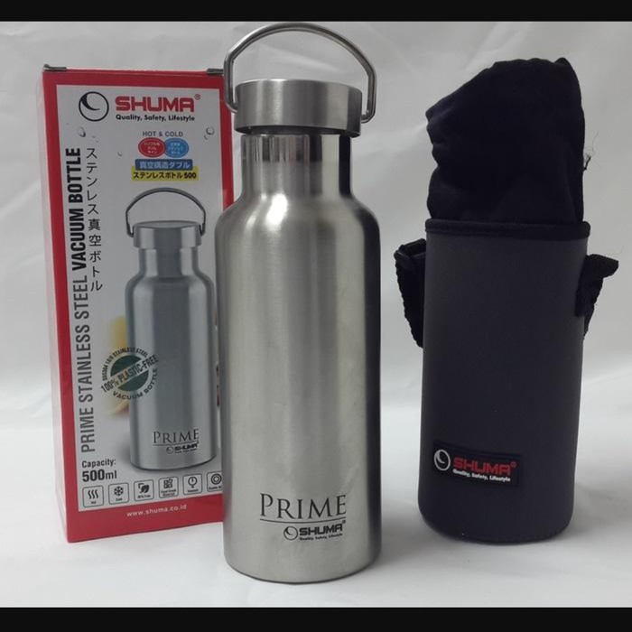 Shuma Prime 500ml  Botol Thermos Air Panas dan Dingin Stainless