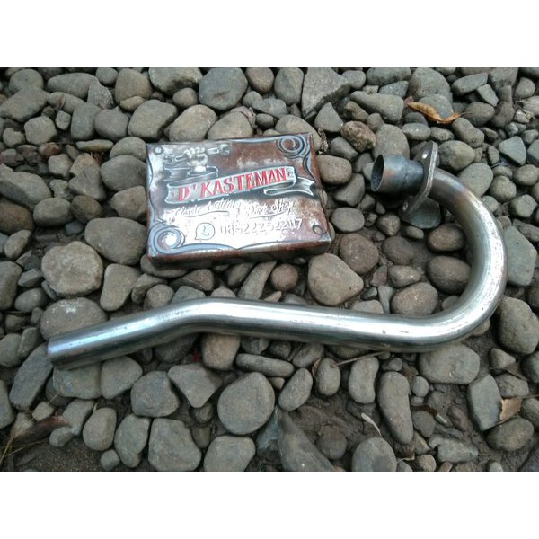 Langsung Order Leher knalpot scrambler trail cb gl po mega tiger 35 Diskon