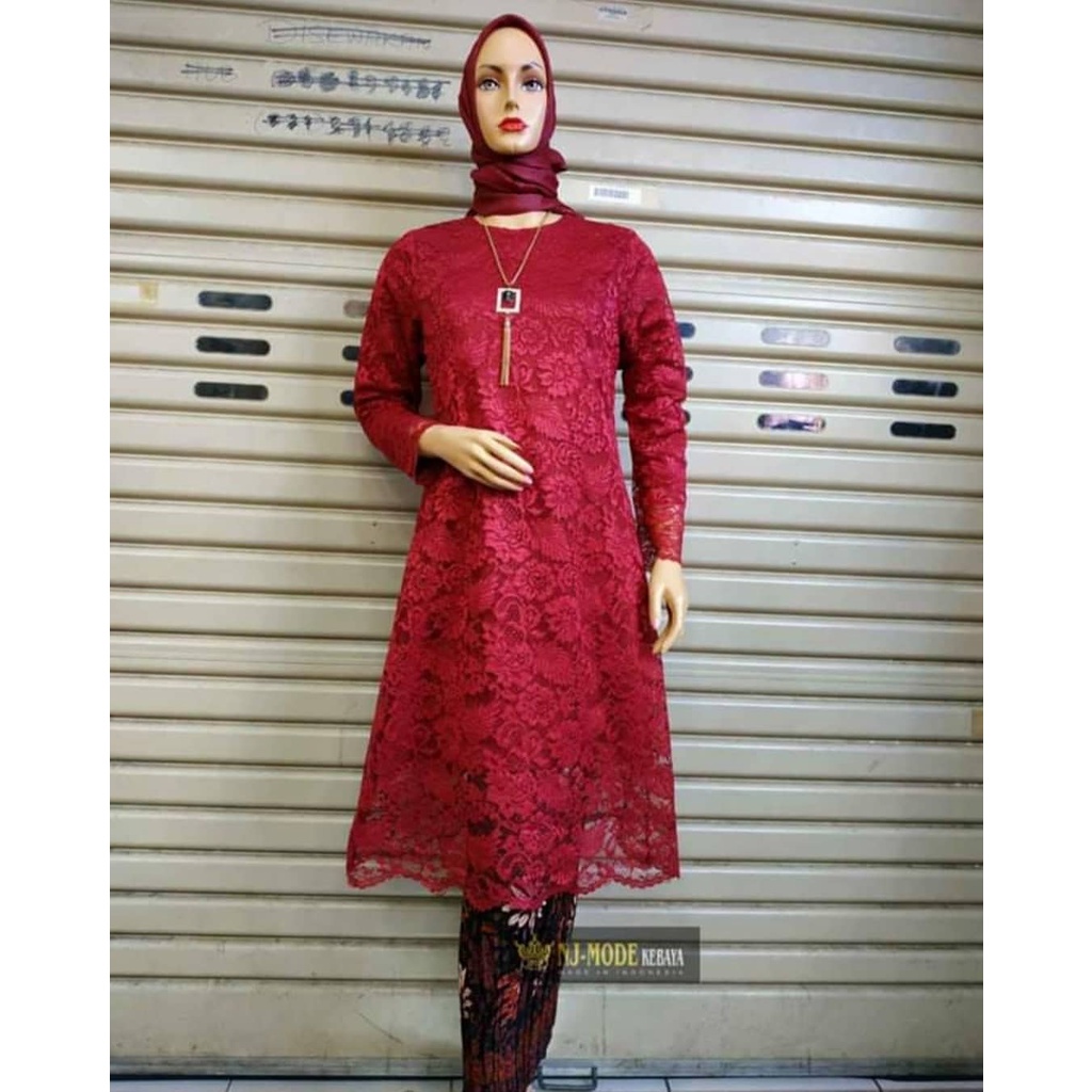 ""HARGA PROMO PODUK (SETELAN TUNIK) SETELAN KEBAYA TUNIK MODERN / STELAN KEBAYA BROKAT / KEBAYA WANI