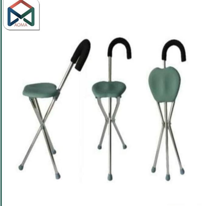 TONGKAT DUDUK AVICO/ TONGKAT KURSI LIPAT AVICO/ ALAT BANTU JALAN