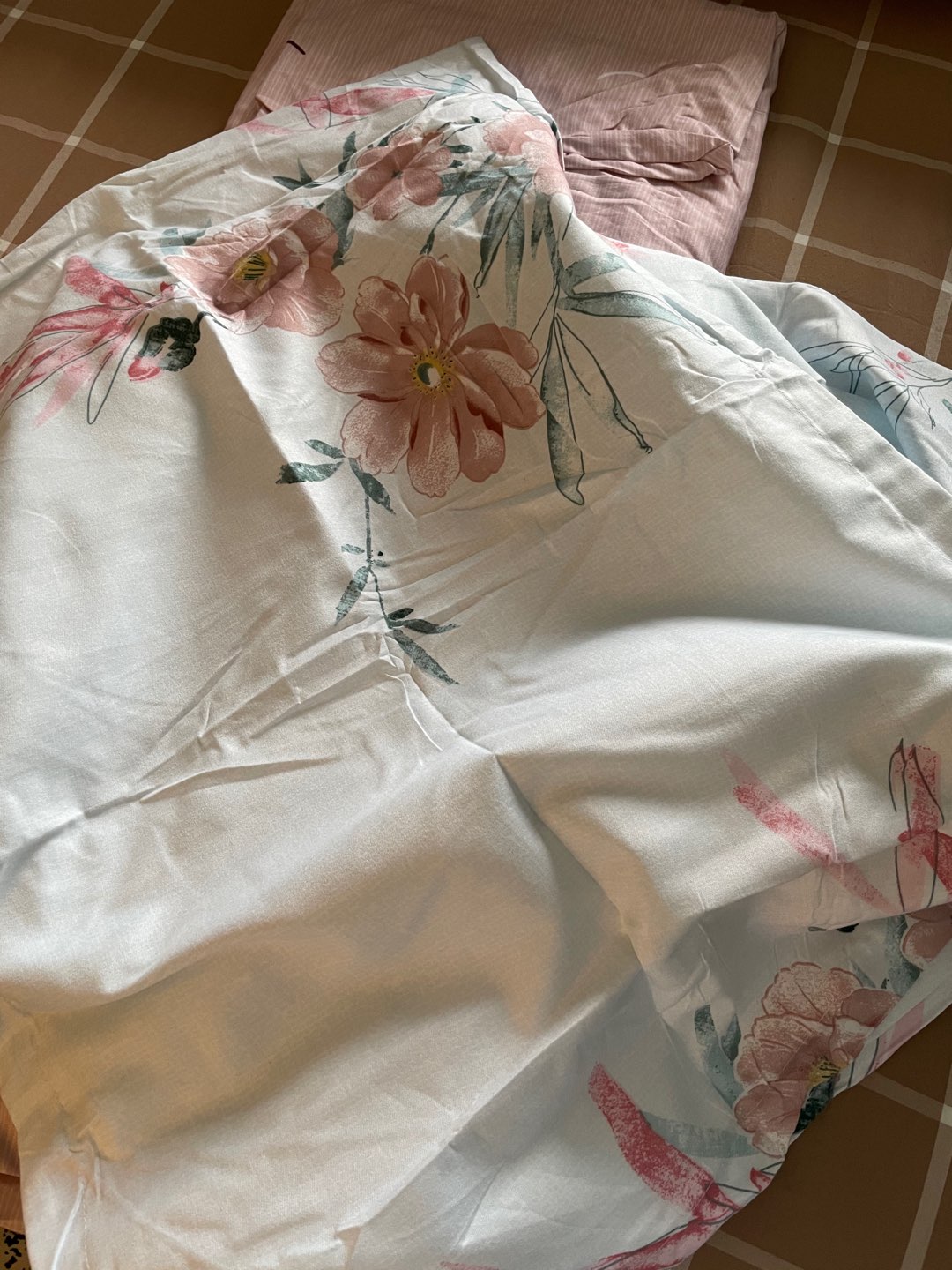 Icreate Sprei Set - Fitted Sheet Set Pretty Flower - Microtex