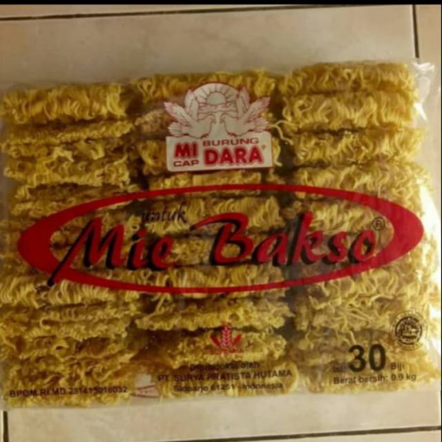 

Mie burung darah isi 30 pcs