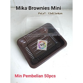 Mika Brownies Mini / Tray Brownies Mini / Mika Bento Mini / Mika Kue Mini