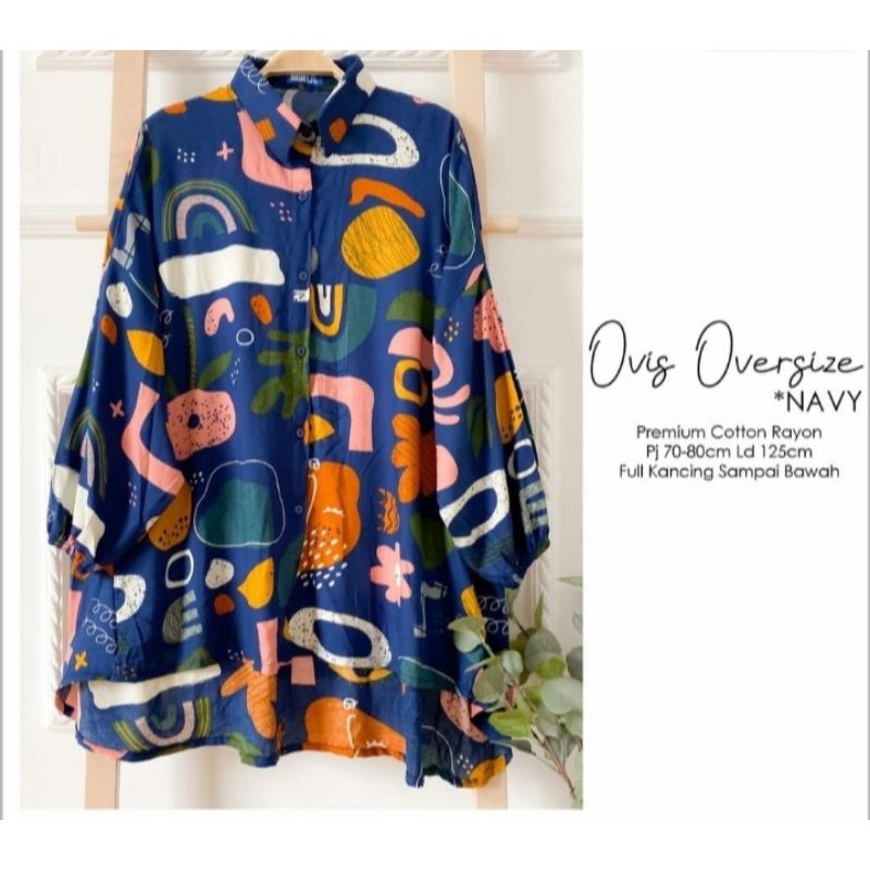 OVIS OVERSIZE BLOUSE MOELA / OVERSIZE BLOUSE RAYON BUSUI