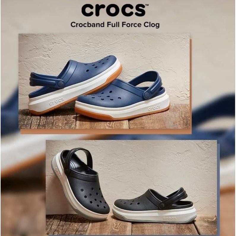 Crocs Full force / Sandal Pria / Sandal wanita / Sandal Pria Wanita crocsBand full Force unisex