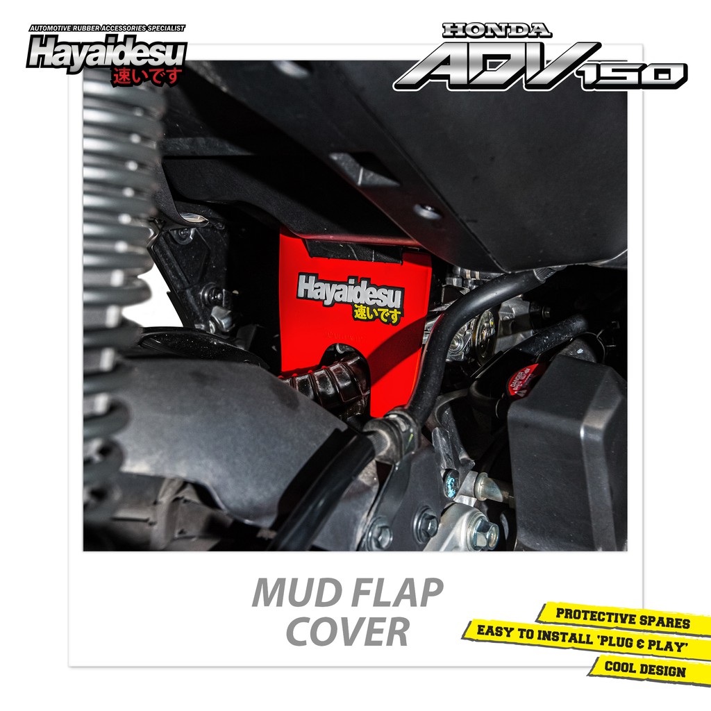 

Hayaidesu Honda ADV Mudflap Penahan Lumpur