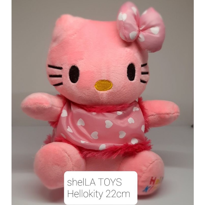 Boneka Hellokity baju saten S /M/L/XL bahan yelvo