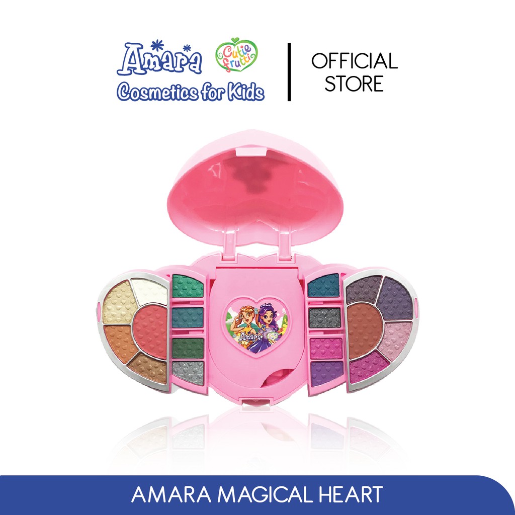 Amara Magical Heart Makeup For Kids / Makeup anak BPOM / Mainan anak perempuan / Kado anak perempuan