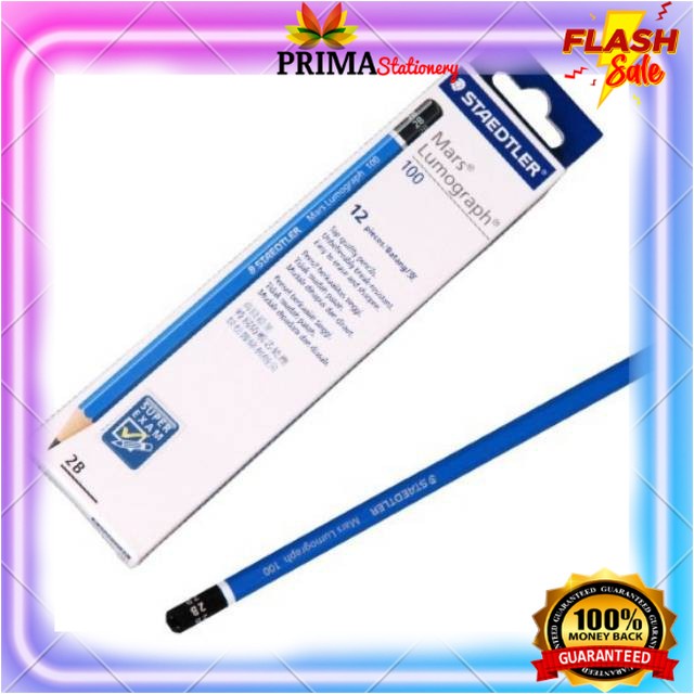 

Pensil Staedtler Mars Lumograph 2B Original