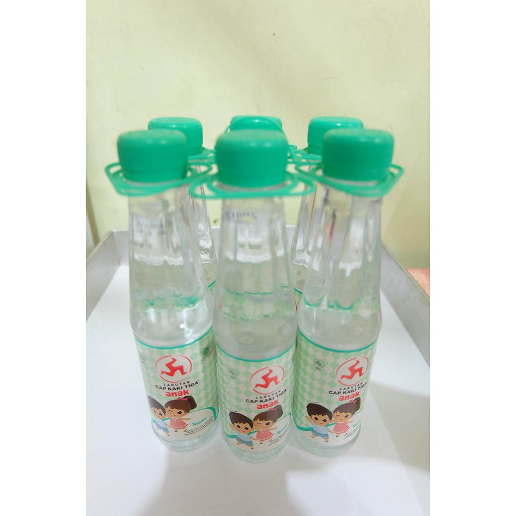 LARUTAN CAP KAKI TIGA ANAK ISI 6 PCS