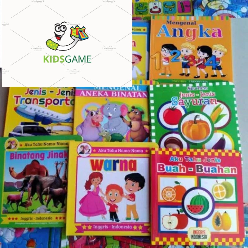

(ORIGINAL) Boardbook Balita Murah Harga Terjangkau