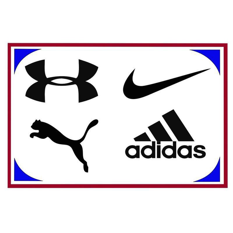 Эмблемы спортивных брендов. Лого адидас найк Пума рибок. Nike adidas Puma. Спортивная одежда лого Пума рибок. Бренды адидас найк Пума.