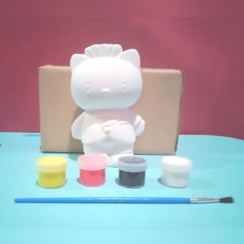 MAINAN EDUKASI MELUKIS CELENGAN GYPSUM DANNIEL STAR