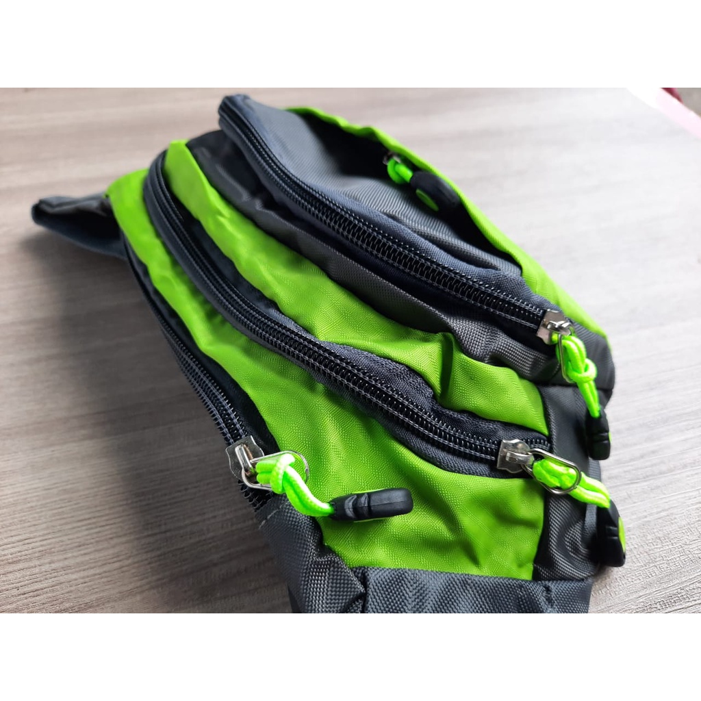 Waist Bag Pria / Tas pinggang pria dewasa/ Tas pinggang Cowok anti air