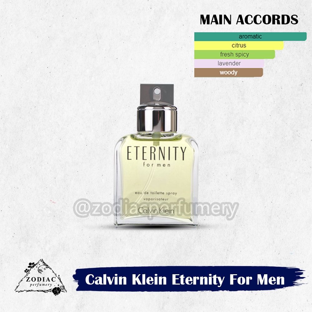 Ck Eternity Men EDT 100ml [100% Original]