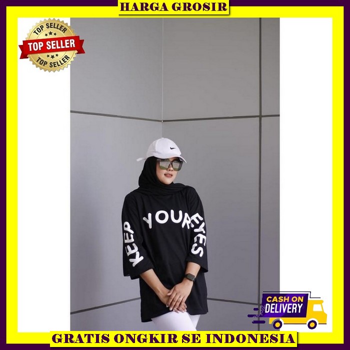 Outfit Import Baju Atasan Wanita Tshirt Big Size Pakaian Remaja Casual Kaos Import Oversize Outfit R