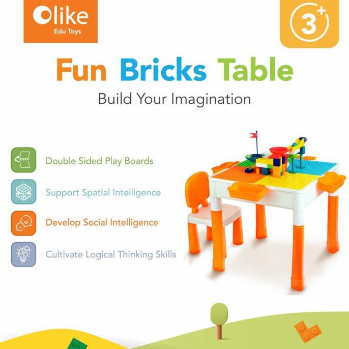 

Big Sale Olike Fun briks table Big Sale