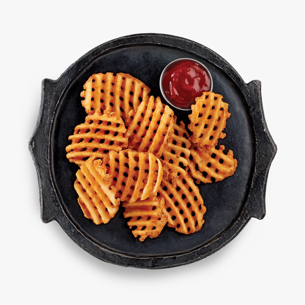 WAFFLE FRIES MCCAIN USA 500G CRISS CUT POTATO KENTANG CROSSTRAX