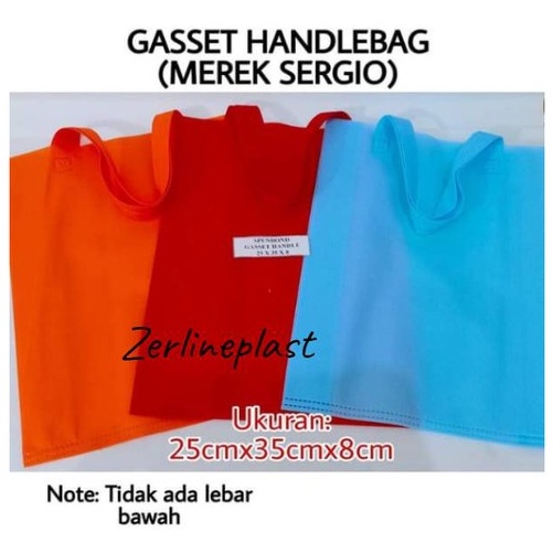 Tas Kain SPUNBOND / GASSET HANDLE BAG SERGIO (PCS)