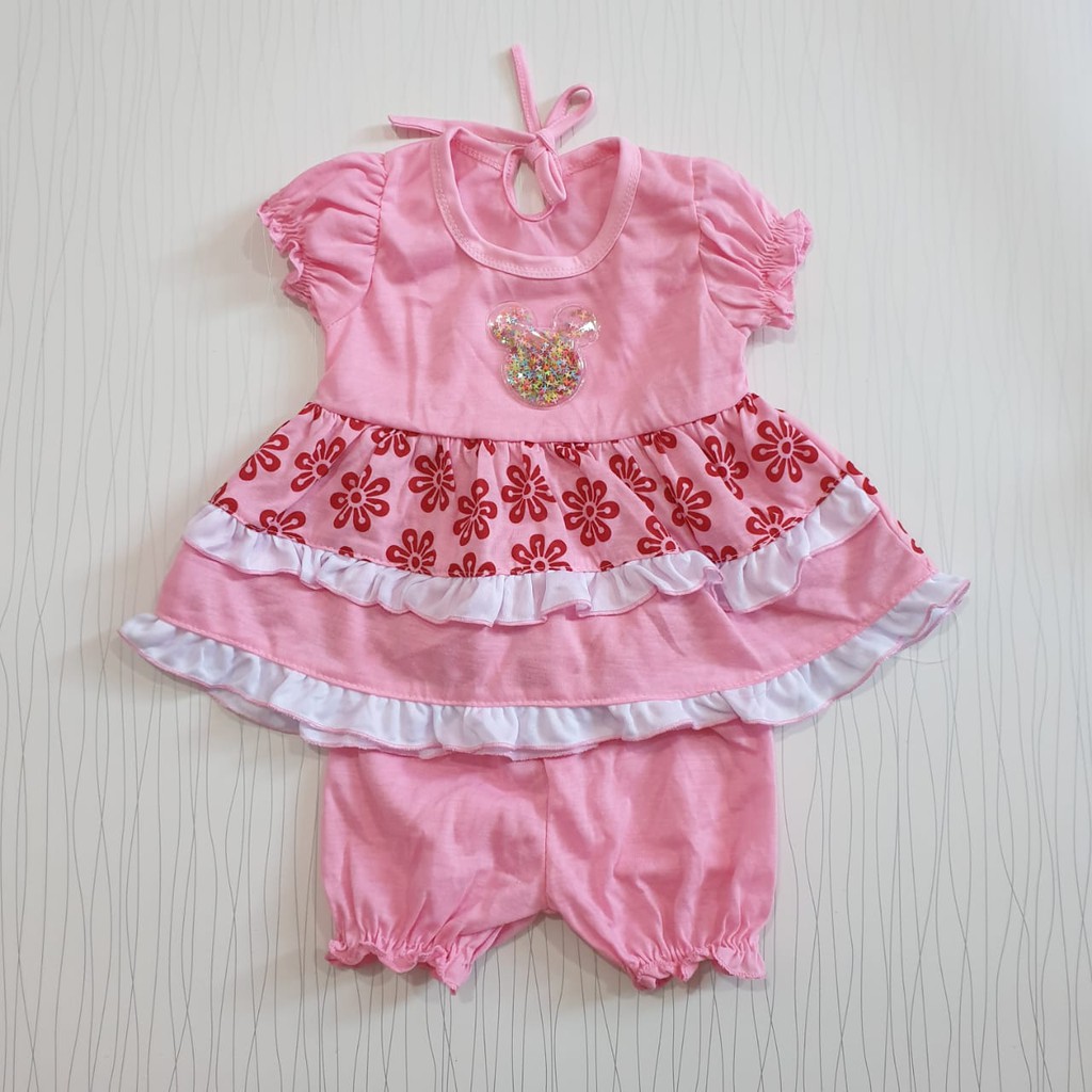 COD Bayar Ditempat Dress Baju Baby / Baju Anak / Setelan Anak / Baby Alicia