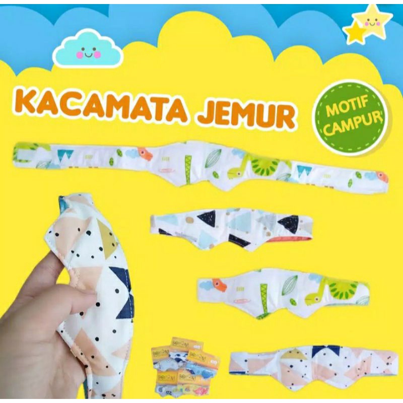 KACAMATA JEMUR BAYI BARU LAHIR PELINDUNG MATA BAYI