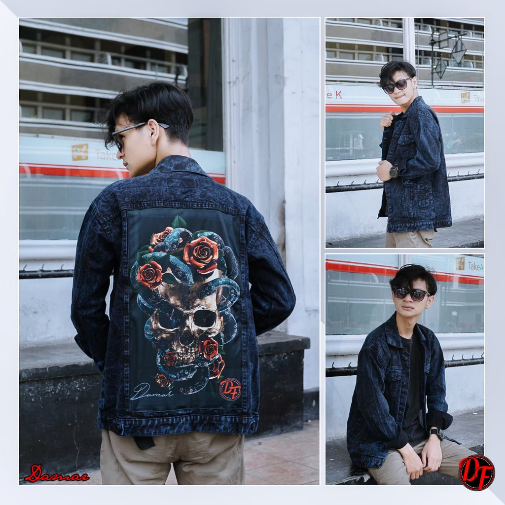 JEANS LEVIS PRINTING-JAKET JEANS SANDWASH-JEANS HITAM-JEANS DENIM-JAKET LEVI COWO-JAKET JEANS PRIA