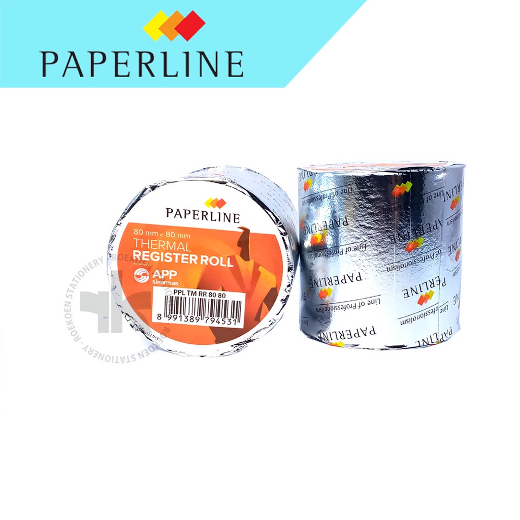 

Paperline Kertas Kasir Thermal - 80x80 (/ roll)