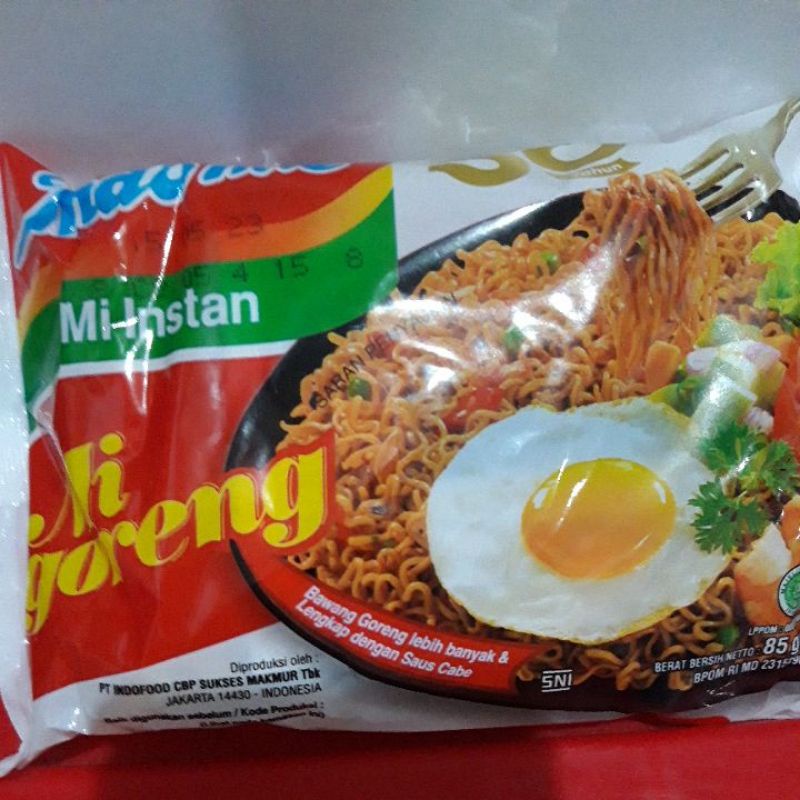 

Indomie Mi goreng 85g 1 pcs