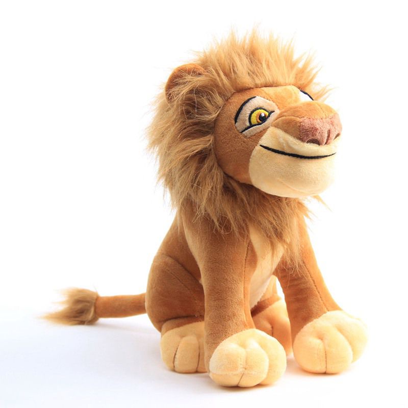 Boneka Plush 11&quot;lembut Dewasa Simba Lion Mainan Model Film Kartun Anak Hadiah Kid