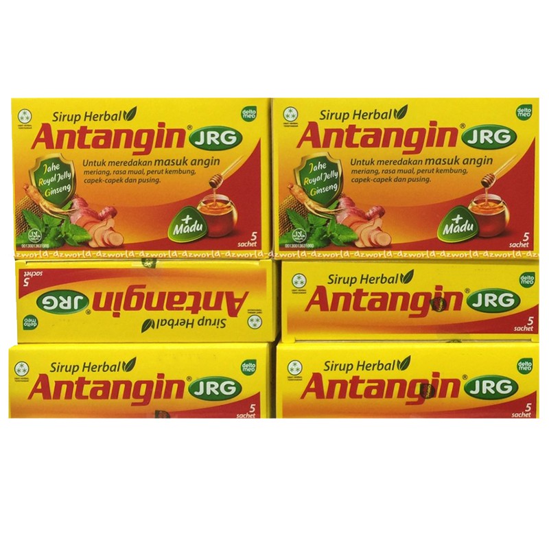 Antangin Cair Madu Antangin Sachet Rasa Madu Antangin JRG