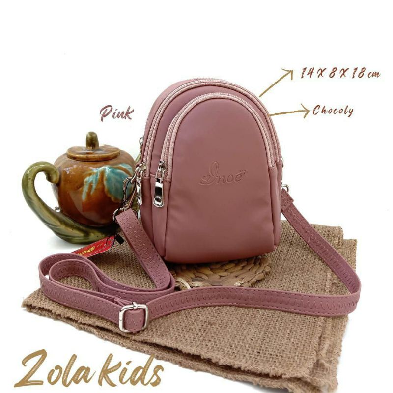 Ready ZOLAKIDS CHOCOLY BY INOE / Tas selempang anak